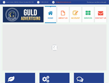 Tablet Screenshot of guldinternational.com